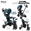 PITUSO Велосипед трехколесный Elite Plus Teal  Blue/Сине-зеленый, 10"/8"