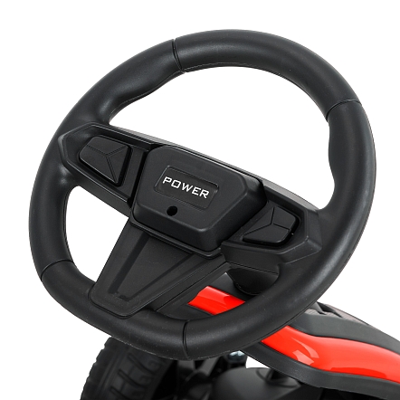 PITUSO Педальный картинг G-24 (87.5*48*54 см), ЭВА колеса, Красный/Red