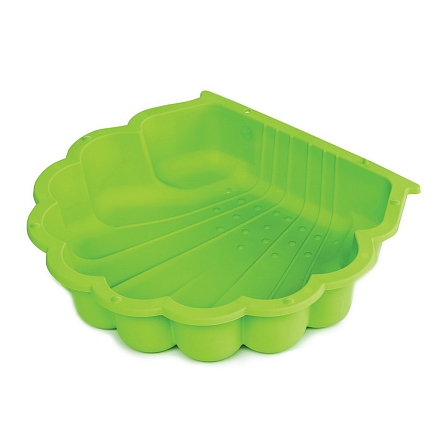 PARADISO TOYS Песочница с крышкой Ракушка (87 x 78 x 20h) Зеленый 