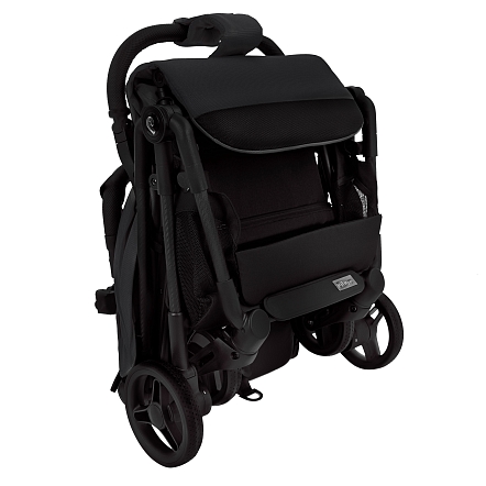 PITUSO коляска детская PERA (прогулочная)Black New/рама carbon/PU(блок колес)