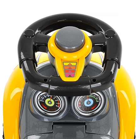 PITUSO Каталка Mega Car сигнал 3-6 лет Yellow/Желтый