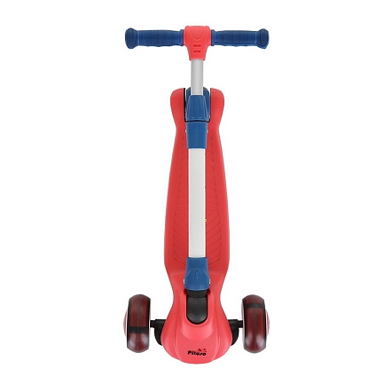 PITUSO Самокат трехколесный HD-8814B, 3в1 Red/Красный (2 места)