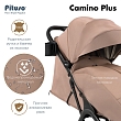PITUSO Коляска детская CAMINO+(прогулочная),Cream Beige/чехол на ножки