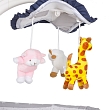 PITUSO Колыбель 3 в 1 Viana на колёсах Stars Grey/серый