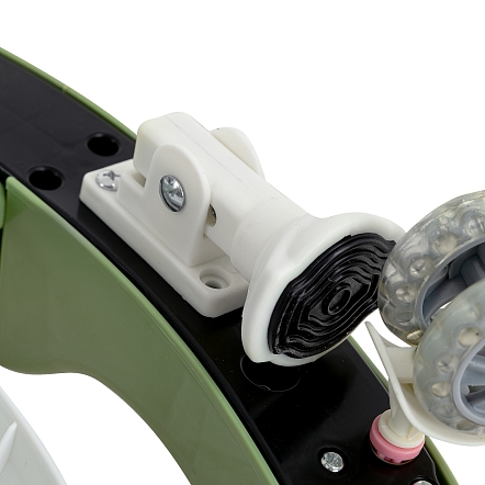 BAMBOLA Ходунки Elephant (круглые) (6 силик.кол,игр.,муз) 7 шт/уп (64*64*56) Green/Зеленый