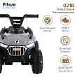 PITUSO Электроквадроцикл 021B 6V/4,5Ah,20W*1,колеса пласт,свет,муз,68*43*50см,Grey/Серый
