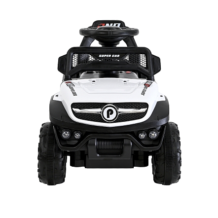 **PITUSO Электроквадроцикл 015B 6V/4.5Ah,20W*1,колеса пласт,свет,муз,68*40*50см,White/Белый