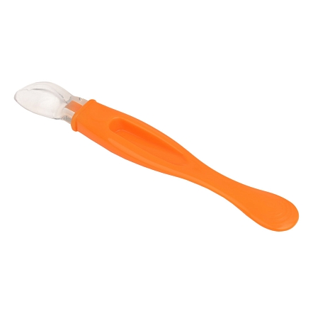 PITUSO Ложка маленькая силикон+пластик р.S (0м+) Orange (Оранжевый) (уп/24шт)