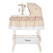 PITUSO Колыбель 3 в 1 Viana на колёсах Stars Beige/бежевый