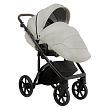 ROAN Коляска 2 в1 Bass Next  короб + прогулка Marzipan/Black/руч.Cappuccino(2 места)