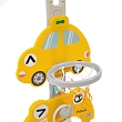 **PITUSO Стойка баскетбольная Бибика (с кольцебросом,футб.воротами) Yellow/Желтый (48*142h) 