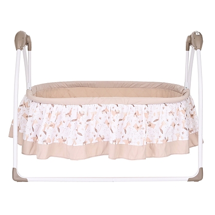 PITUSO электрокачели-колыбель Camellia Beige Fox/ Лисичка бежевый,70*104*76см (1 шт/уп)