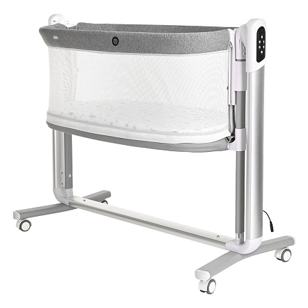 PITUSO Колыбель 3 в 1 Iris на колёсах Light grey/светло-серый