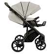 ROAN Коляска 2 в1 Bass Next  короб + прогулка Marzipan/Black/руч.Cappuccino(2 места)