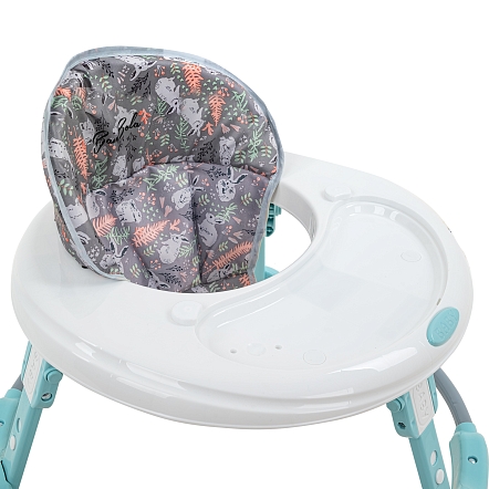 BAMBOLA Ходунки Froggy (круглые) (6 силик.кол,игр.,муз) 7 шт/уп (64*64*56) Blue/Нежно-голубой