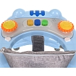 **BAMBOLA Ходунки Amigo (круглые) (6 силик.кол,игр.,муз) 6 шт/уп (70*70*60) Blue/Голубой