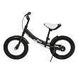 PITUSO Беговел Pulsar, колеса AIR 14", тормоз, подножка,Black matt/Черный матовый 