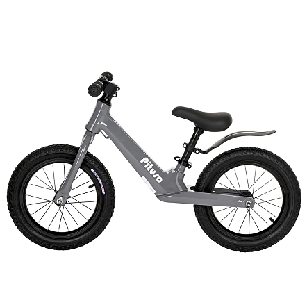 PITUSO Беговел Ritmo, Magnesium, колеса AIR 14", заднее крыло  Grey/Серый