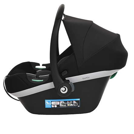Детское удерживающее устройство TUTIS "Elo i-Size/DK791 /Black (Черный)без адаптеров 