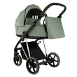 ROAN Коляска 2 в1 Sol Luxury короб + прогулка Sage Green/Sage/руч.Black/к.Sage(2 места)