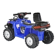 *PITUSO Электроквадроцикл 5258, 6V/4.5Ah*1,20W*1,колеса пласт,MP3,свет,муз,78*50*47 см,Синий/BLUE