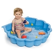 PARADISO TOYS Песочница с крышкой Ракушка (87 x 78 x 20h) голубой