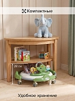BAMBOLA Ходунки Elephant (круглые) (6 силик.кол,игр.,муз) 7 шт/уп (64*64*56) Green/Зеленый