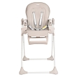 PITUSO Стул для кормления Olimp Light Grey/Светло-серый, ECO-кожа,вкладыш