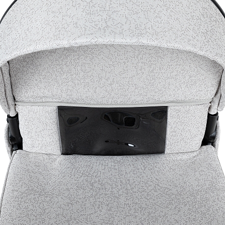 ROAN Коляска 2 в1 Sol Luxury короб + прогулка Pixel/Light/Nickel/руч.Cappuccino/к.Cappuccin(2 места)