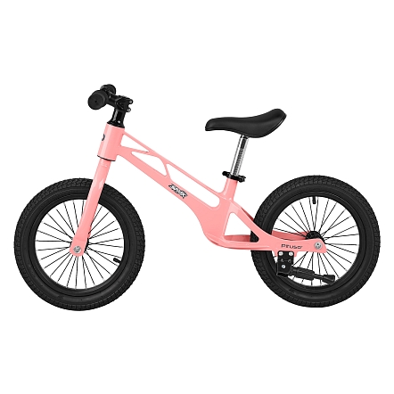 PITUSO Беговел Spark,Magnesium,колеса 14",подножка, Pink/Розовый