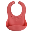 **PITUSO Нагрудник мягкий Red/Коралл,32*23 см (уп/80шт)