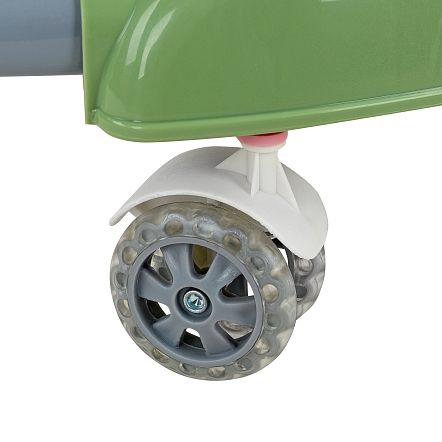 BAMBOLA Ходунки Elephant (круглые) (6 силик.кол,игр.,муз) 7 шт/уп (64*64*56) Green/Зеленый