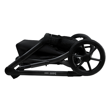 ROAN Коляска 2 в1 Bass Next   короб + прогулка Hazel/Black/руч.Black(2 места)