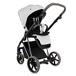 ROAN Коляска 2 в1 Sol Luxury короб + прогулка Pixel/Light/Nickel/руч.Cappuccino/к.Cappuccin(2 места)