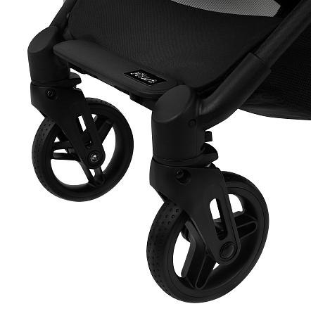 PITUSO коляска детская PERA (прогулочная)Black New/рама carbon/PU(блок колес)