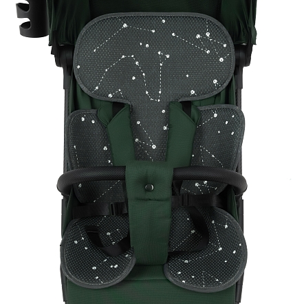 PITUSO коляска детская PERA (прогулочная)Army green/рама carbon/PU(блок колес)