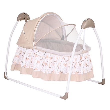 PITUSO электрокачели-колыбель Camellia Beige Fox/ Лисичка бежевый,70*104*76см (1 шт/уп)