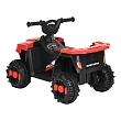 PITUSO Электроквадроцикл, 116-NEW 6V/4.5Ah,20W*1,колеса пласт,свет,муз,68*43*47см,Red/Красный