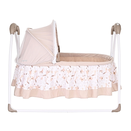 PITUSO электрокачели-колыбель Camellia Beige Fox/ Лисичка бежевый,70*104*76см (1 шт/уп)