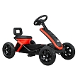 PITUSO Педальный картинг G-24 (87.5*48*54 см), ЭВА колеса, Красный/Red