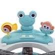 BAMBOLA Ходунки Froggy (круглые) (6 силик.кол,игр.,муз) 7 шт/уп (64*64*56) Blue/Нежно-голубой