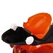 PITUSO Электро-Мотоцикл MD-1188, 6V/4Ah*1, колеса пластик  90х43х54 см, Orange / Оранжевый