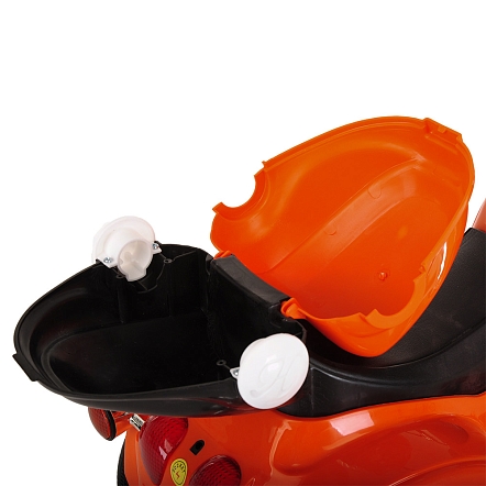 PITUSO Электро-Мотоцикл MD-1188, 6V/4Ah*1, колеса пластик  90х43х54 см, Orange / Оранжевый
