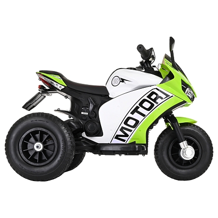**PITUSO Электромотоцикл 6188, 6V/4,5Ah*2, возд.колеса, 105*53*70см, Green / Зеленый