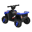 PITUSO Электроквадроцикл, 116-NEW 6V/4.5Ah,20W*1,колеса пласт,свет,муз,68*43*47см, Blue/Синий