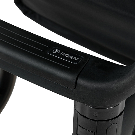 ROAN Коляска 2 в1 Sol Luxury короб + прогулка Pixel/Light/Nickel/руч.Cappuccino/к.Cappuccin(2 места)