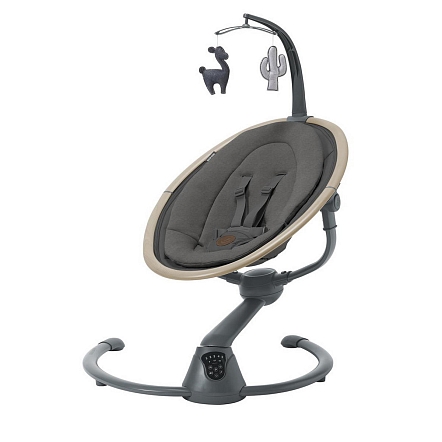 Maxi-Cosi Шезлонг-качалка CASSIA SWG Beyond Graphite ECO/графитовый