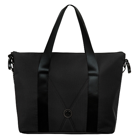 ROAN Коляска 2 в1 Bass Next  короб + прогулка Caviar Black/Black/руч.Black(2 места)