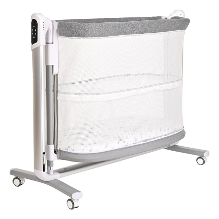 PITUSO Колыбель 3 в 1 Iris на колёсах Light grey/светло-серый
