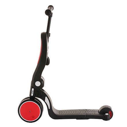 PITUSO Самокат трехколесный HD-200,  5 в 1 Red/Красный